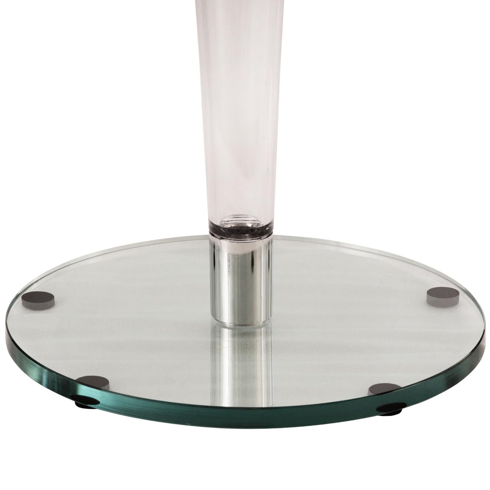 Lonia Glass/Acrylic Dining Table