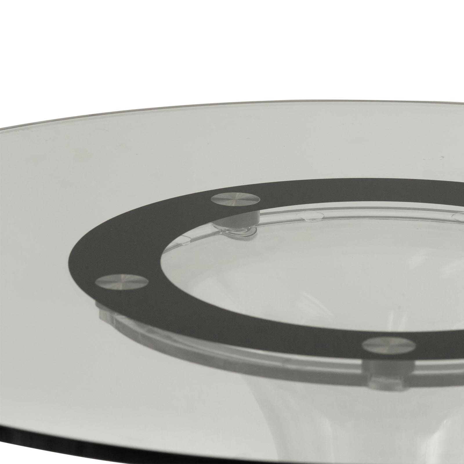 Lonia Glass/Acrylic Dining Table