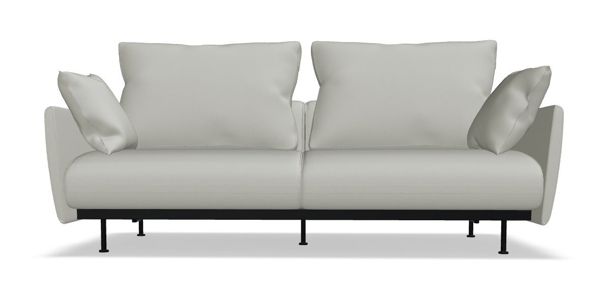 Lotus 87" Office Lounge Straight Sofa