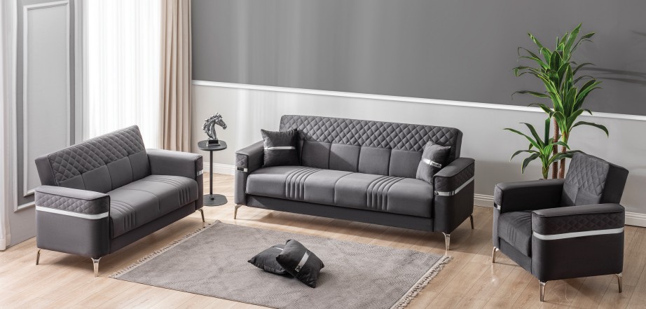 Lucas Microfiber Convertible Sofa