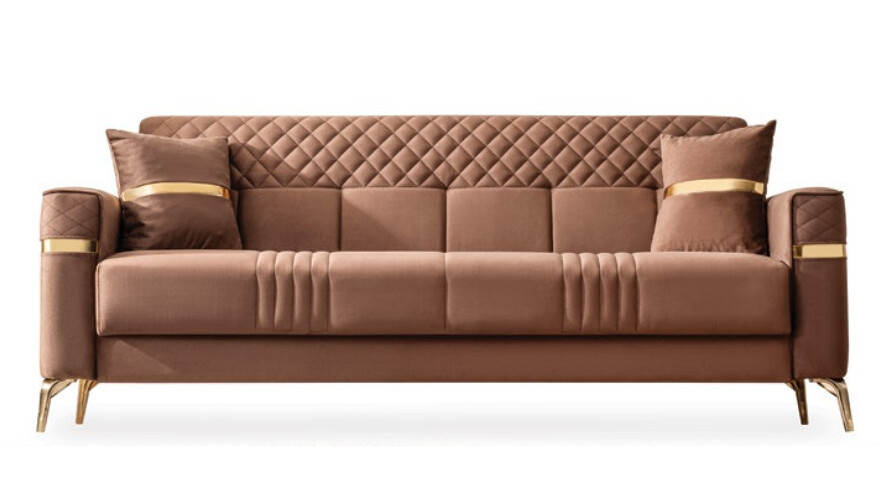 Lucas Microfiber Convertible Living Room Set