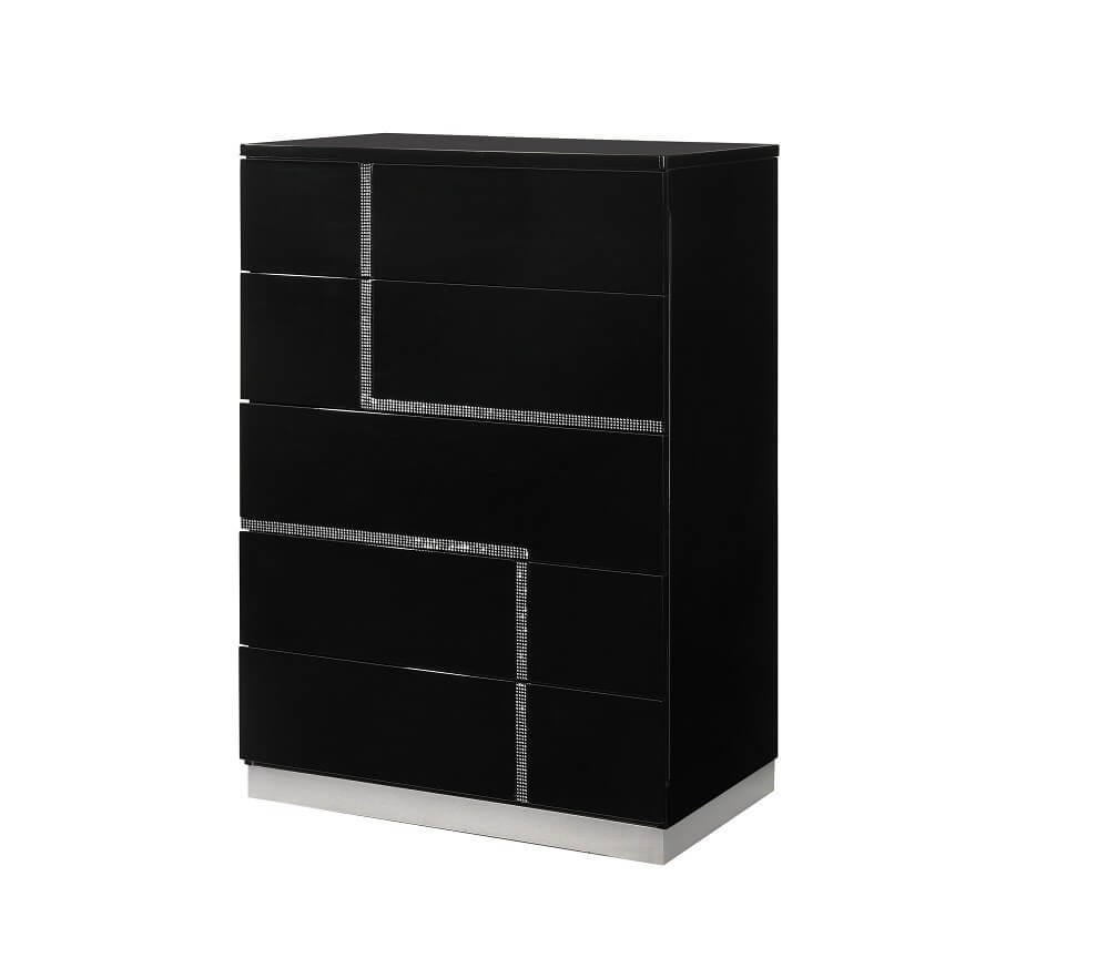 Lucca Modern Lacquer Chest
