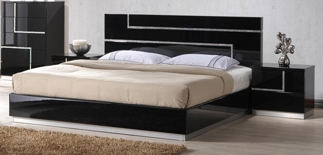 Lucca Modern Lacquer Right Nightstand