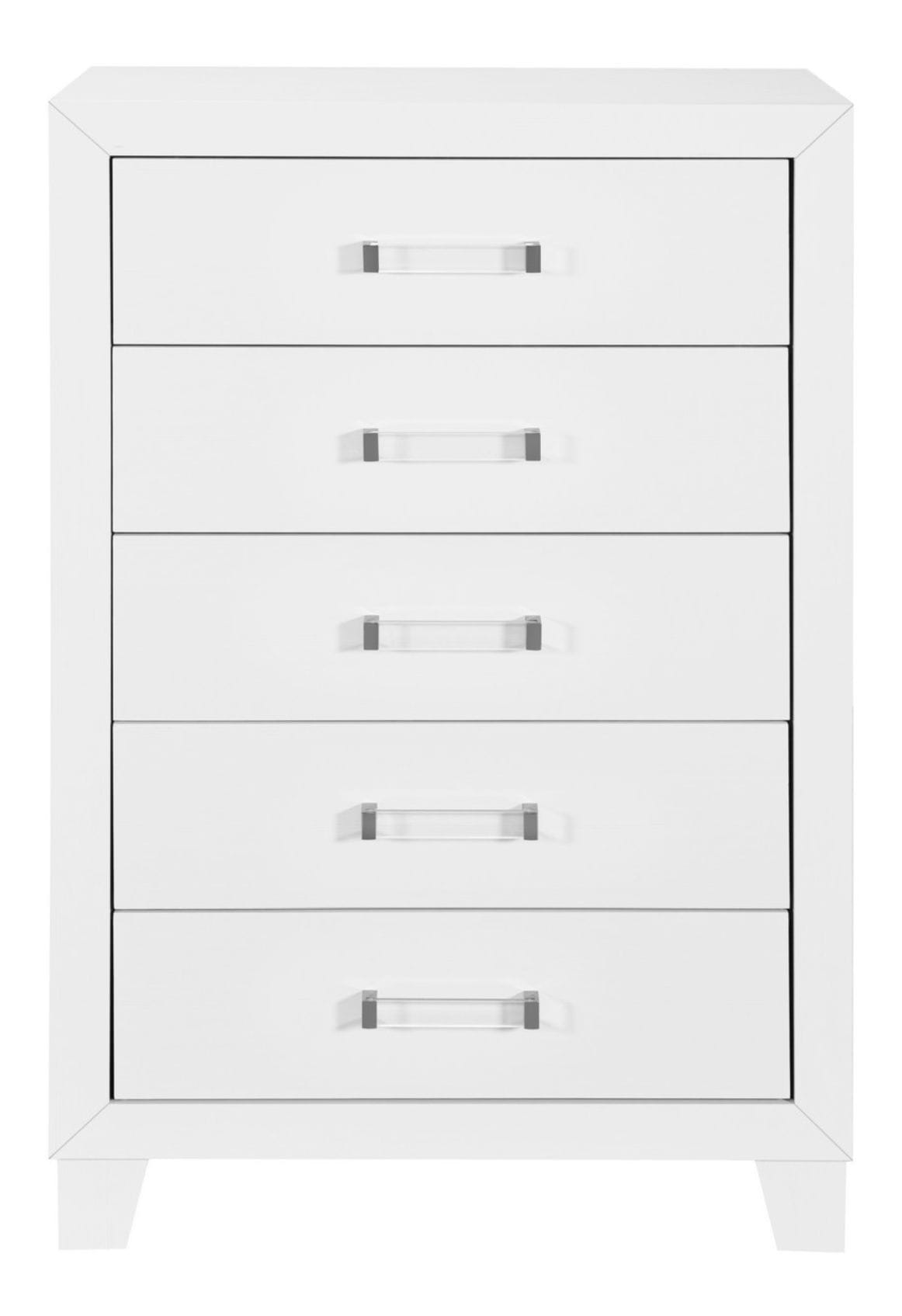 Luccia Wood Chest w/5 Drawers