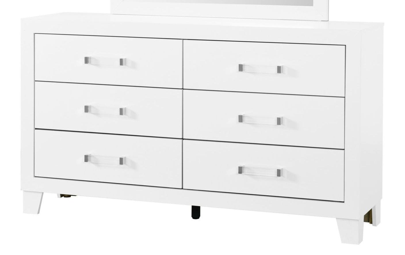 Luccia Wood Double Dresser w/6 Drawers