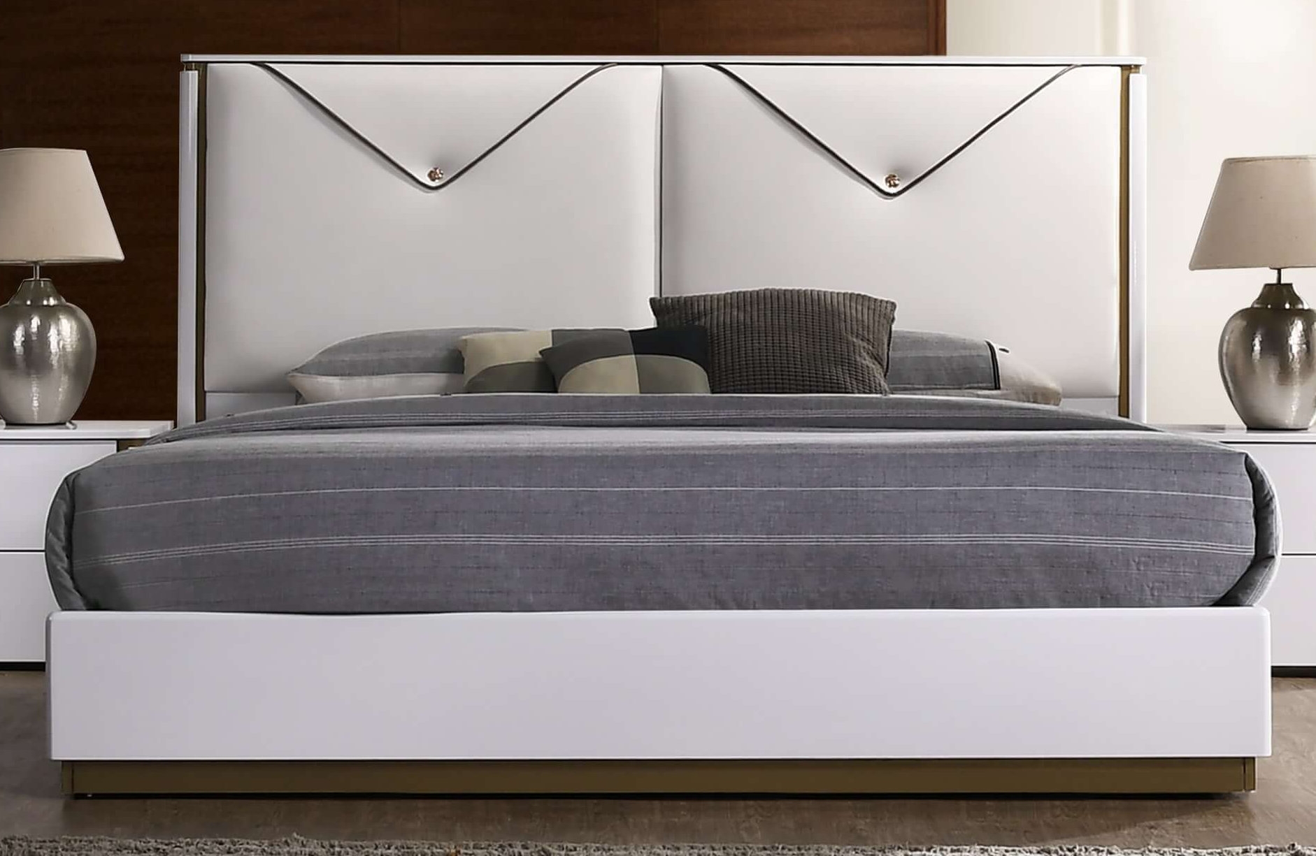 Lucera Queen Size Platform Bed