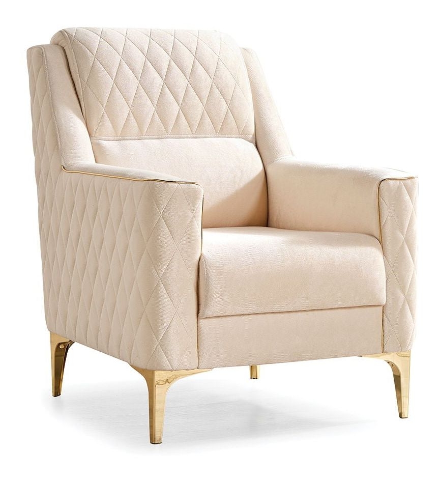 Luna Velvet Living Room Set