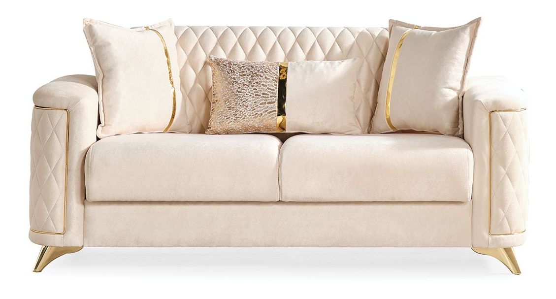Luna Velvet Loveseat