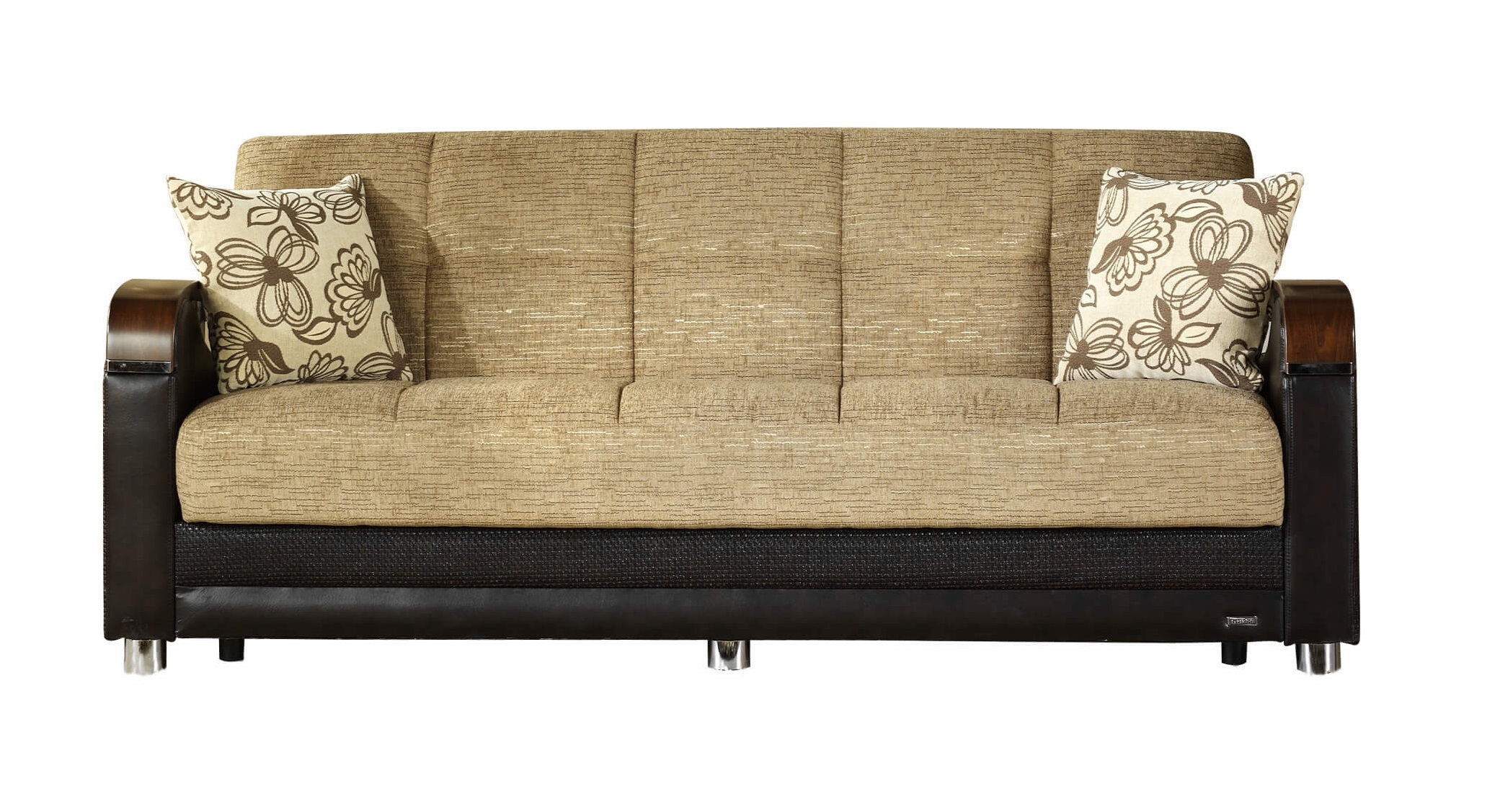 Luna Fabric Storage Sleeper Sofabed