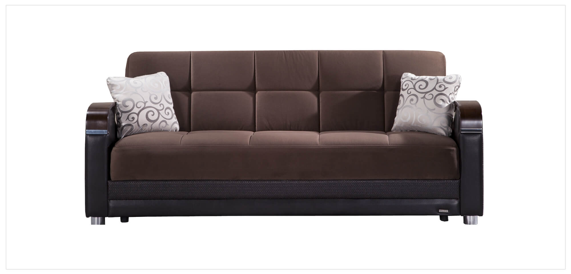 Luna Fabric Storage Sleeper Living Room Set