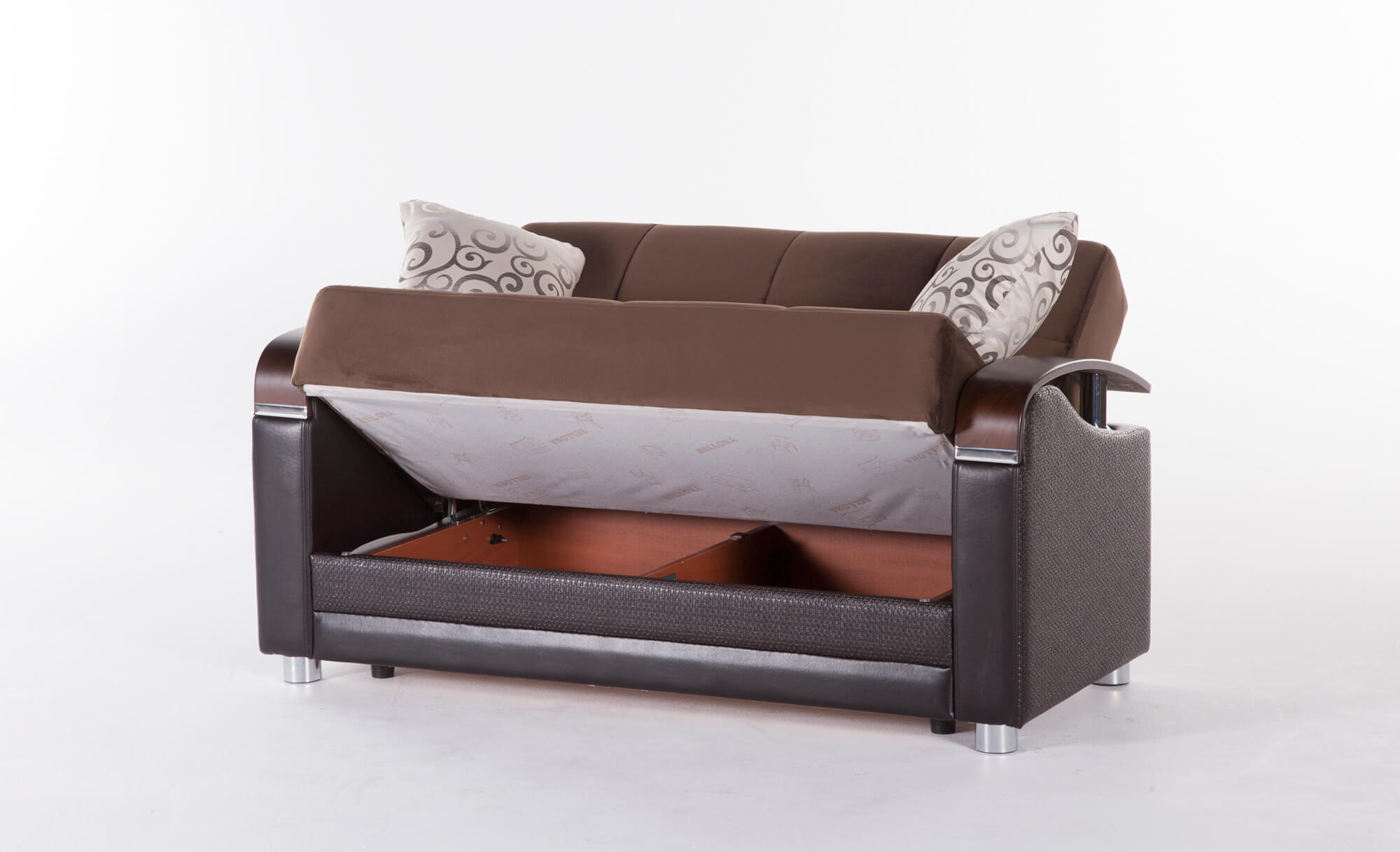Luna Loveseat Fulya L. Brown by Sunset (Istikbal) Furniture