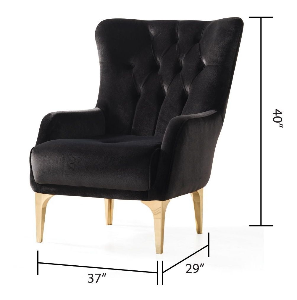 Lust Polyester Fabric Accent Chair