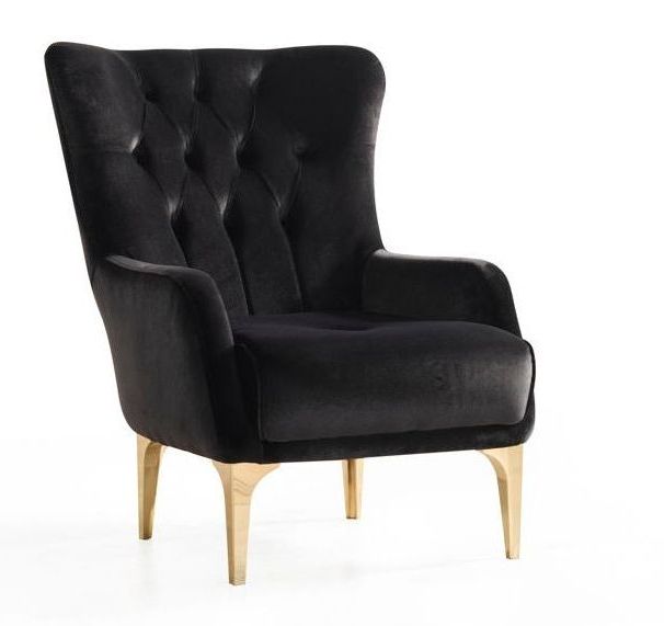 Lust Polyester Fabric Accent Chair
