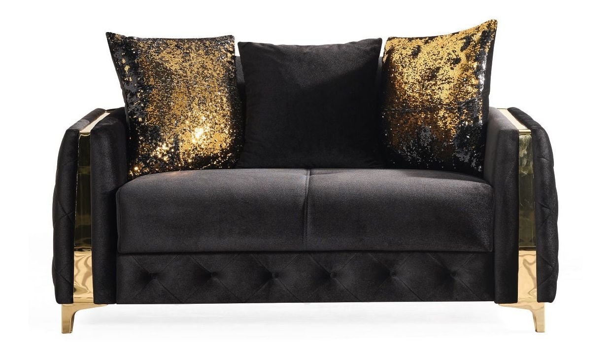 Lust Polyester Fabric Living Room Set