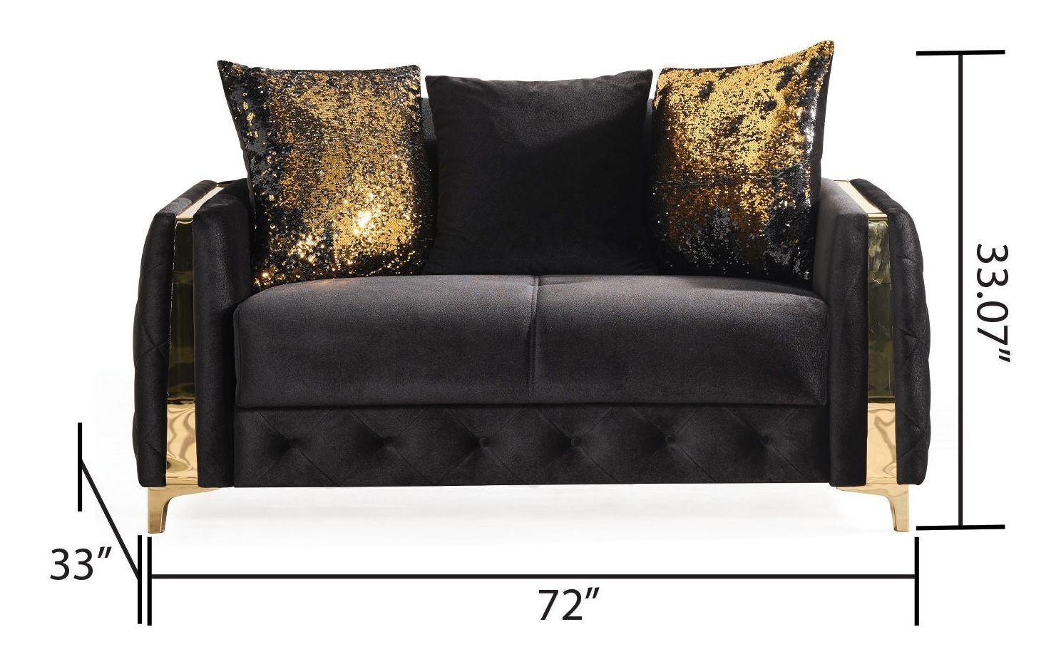 Lust Polyester Fabric Living Room Set