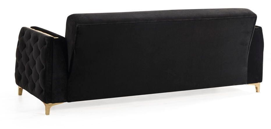 Lust Polyester Fabric Sleeper Sofa with Under Seat Storage