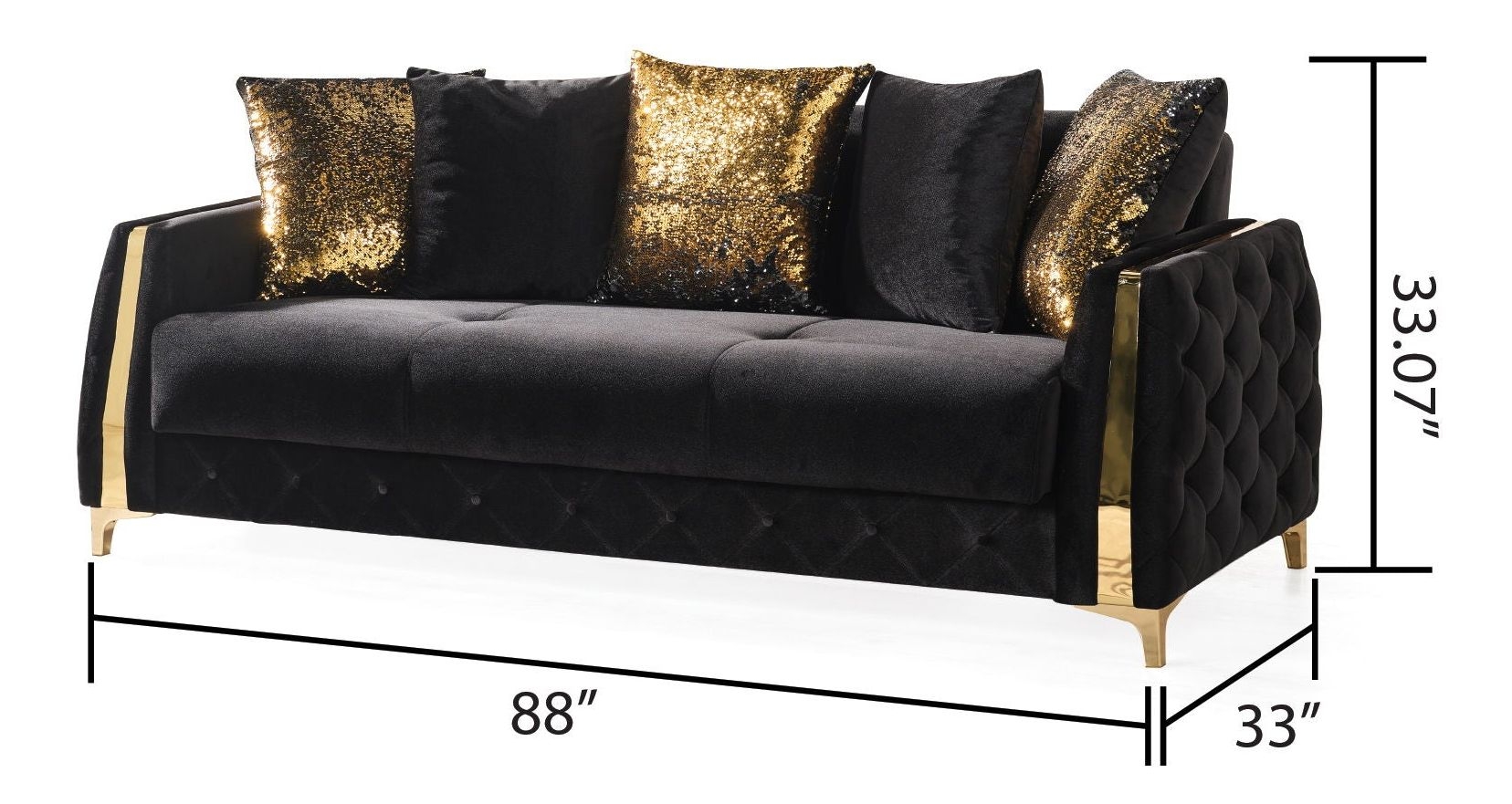 Lust Polyester Fabric Living Room Set
