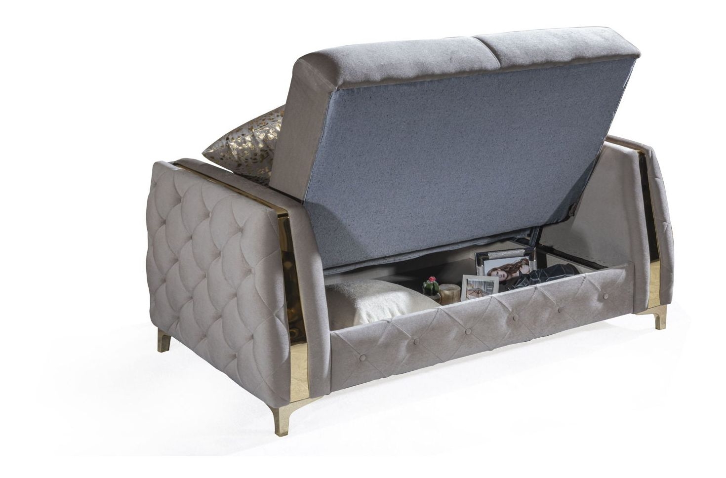 Lust Polyester Fabric Living Room Set