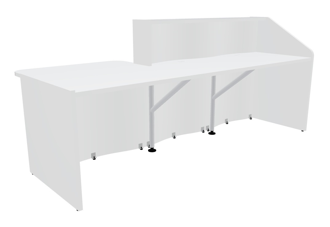 Straight Reception Desk w/Left Counter