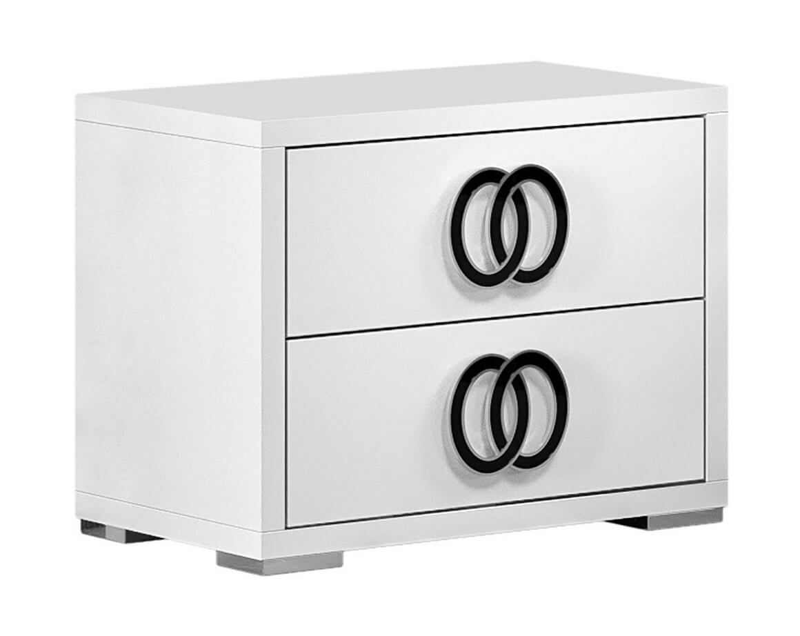 Luxuria 22" Tall 2 Drawer Nightstand