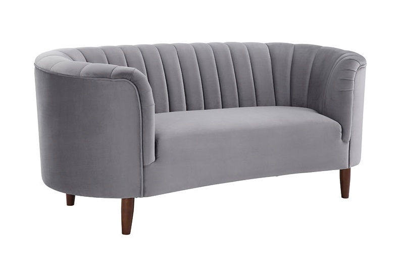 Millephri Velvet Loveseat