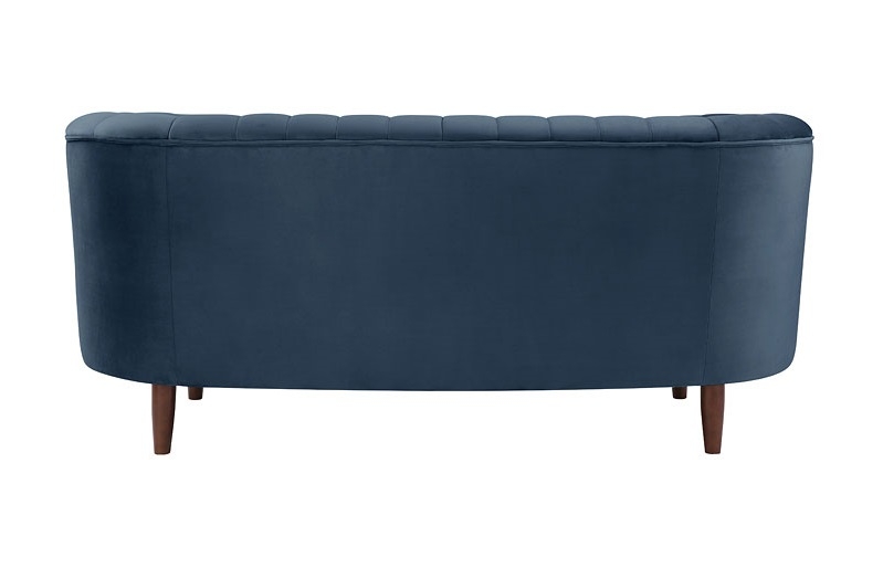  Upholstered Fabric Sofa and Loveseat