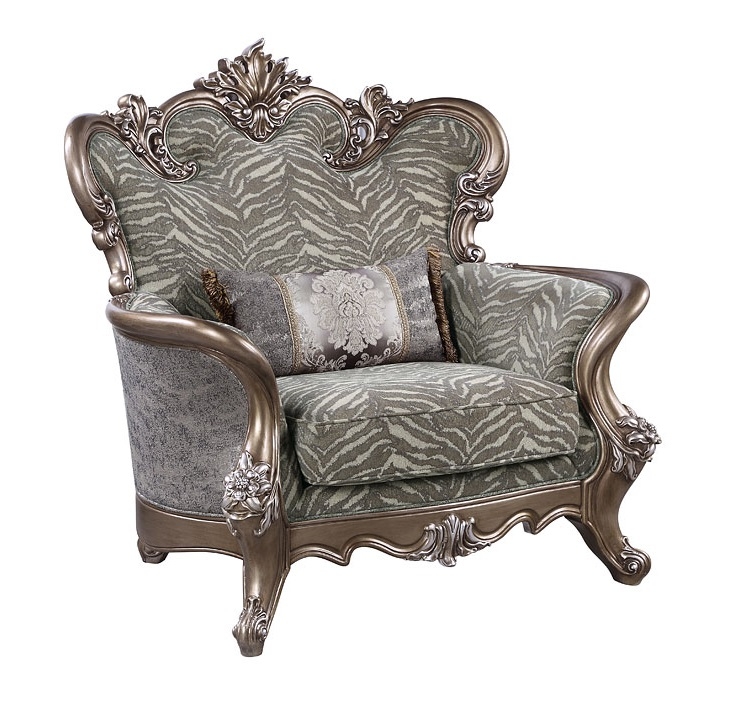 Elozzol Fabric/Wood Tufted Living Room Set