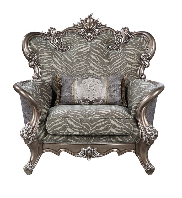 Elozzol Fabric/Wood Tufted Living Room Set
