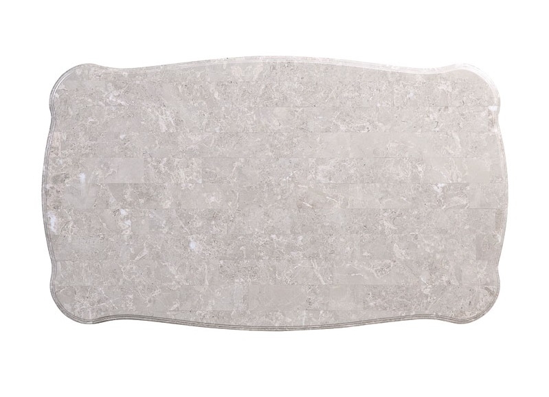 Elozzol Marble/Wood Coffee Table