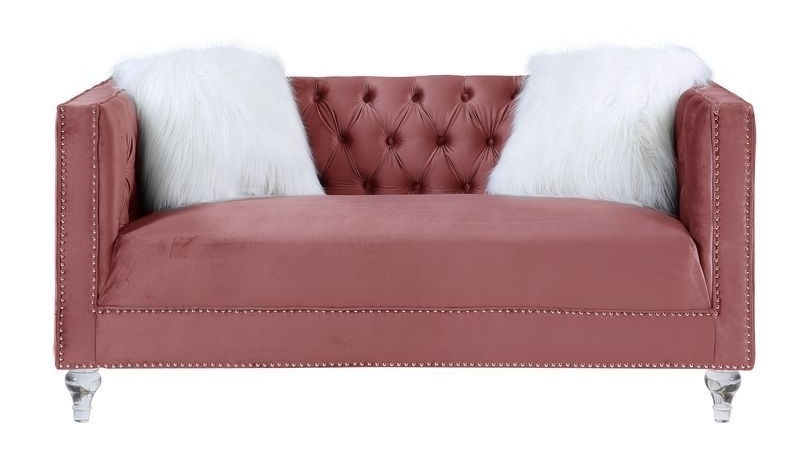 HeiberoII Velvet Tufted Living Room Set