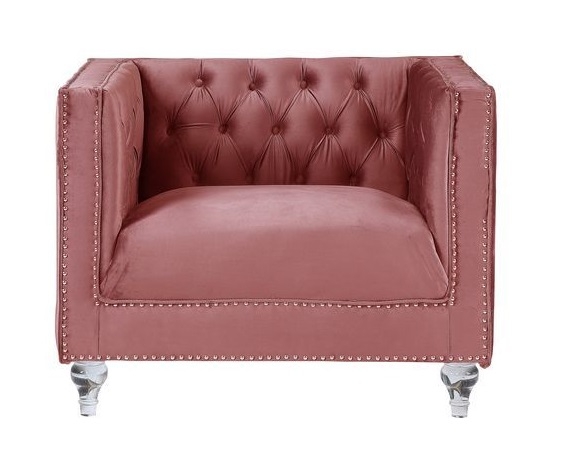 HeiberoII Velvet Tufted Chair