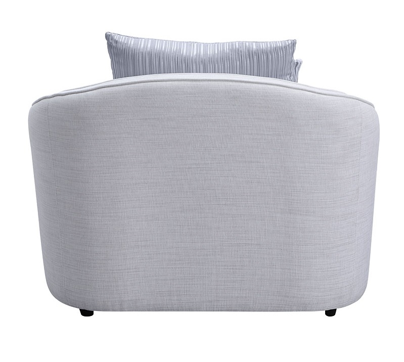 Mahler II Linen Fabric Chair w/Pillows
