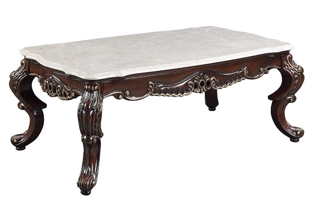 Benbek Fabric/Wood Tufted Living Room Set