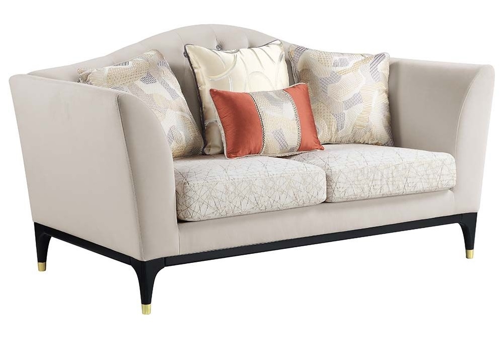 Tayden Fabric/Wood Living Room Set