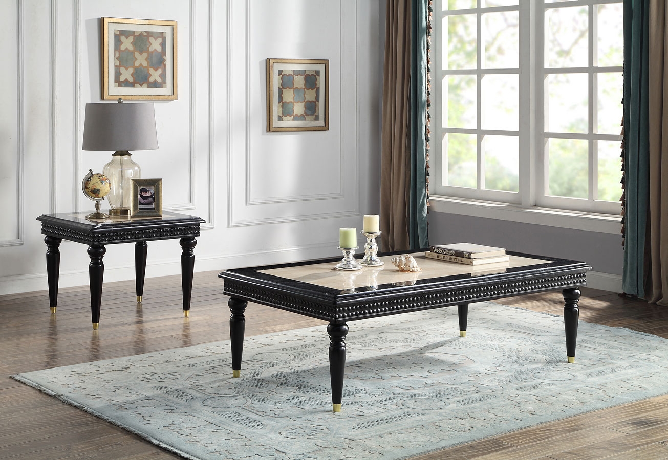 Tayden Fabric/Wood Living Room Set