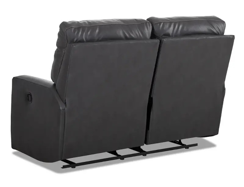Daphne Leather Reclining Loveseat