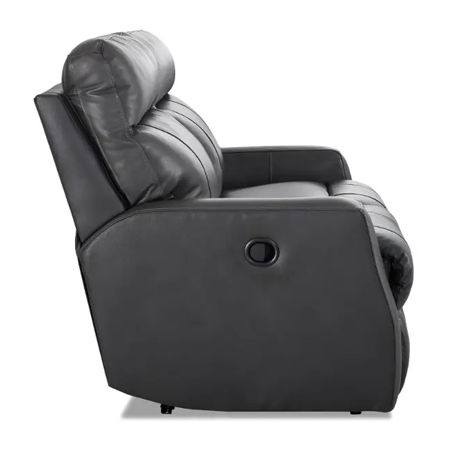 Daphne Leather Reclining Loveseat