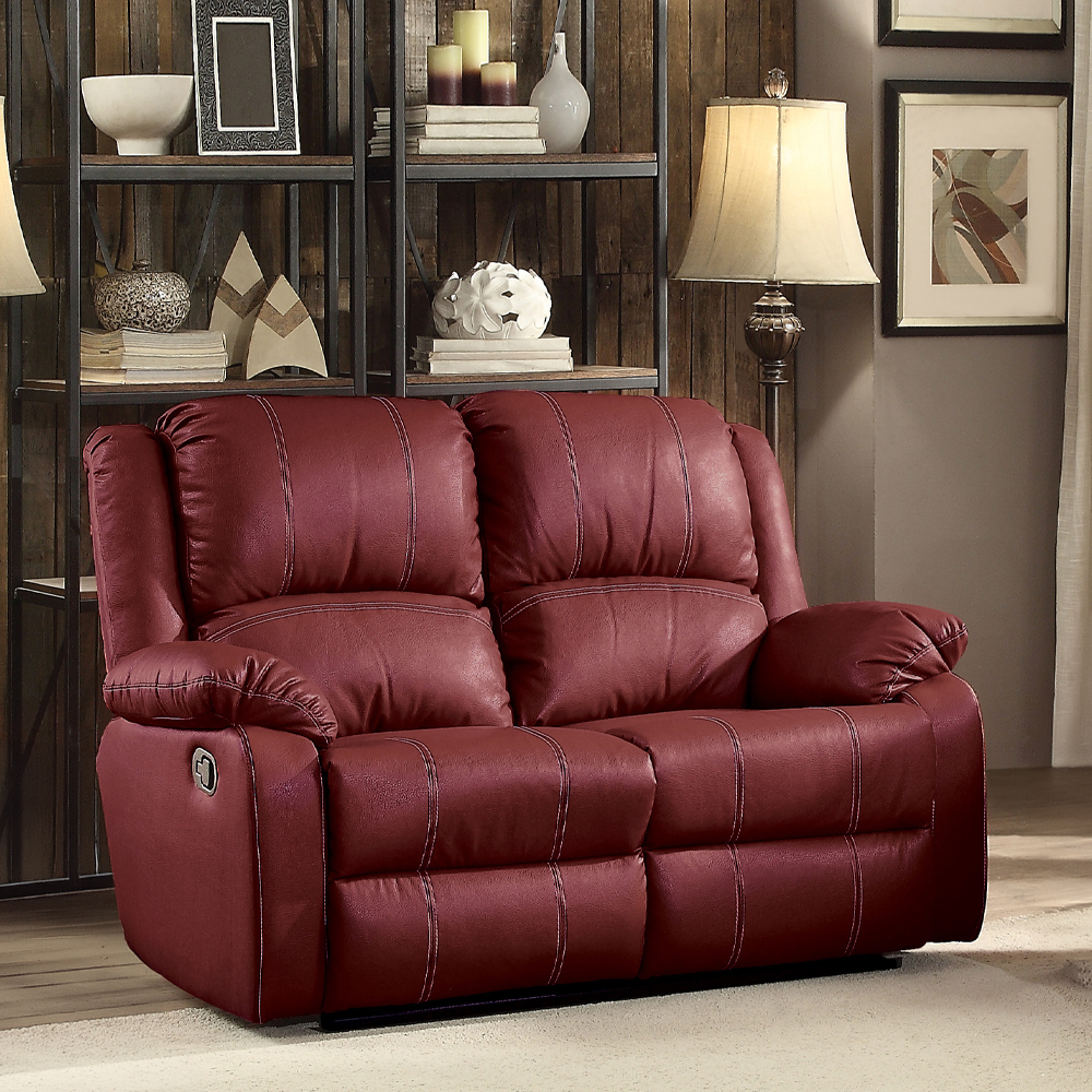 Zuriel Leatherette Reclining Living Room Set