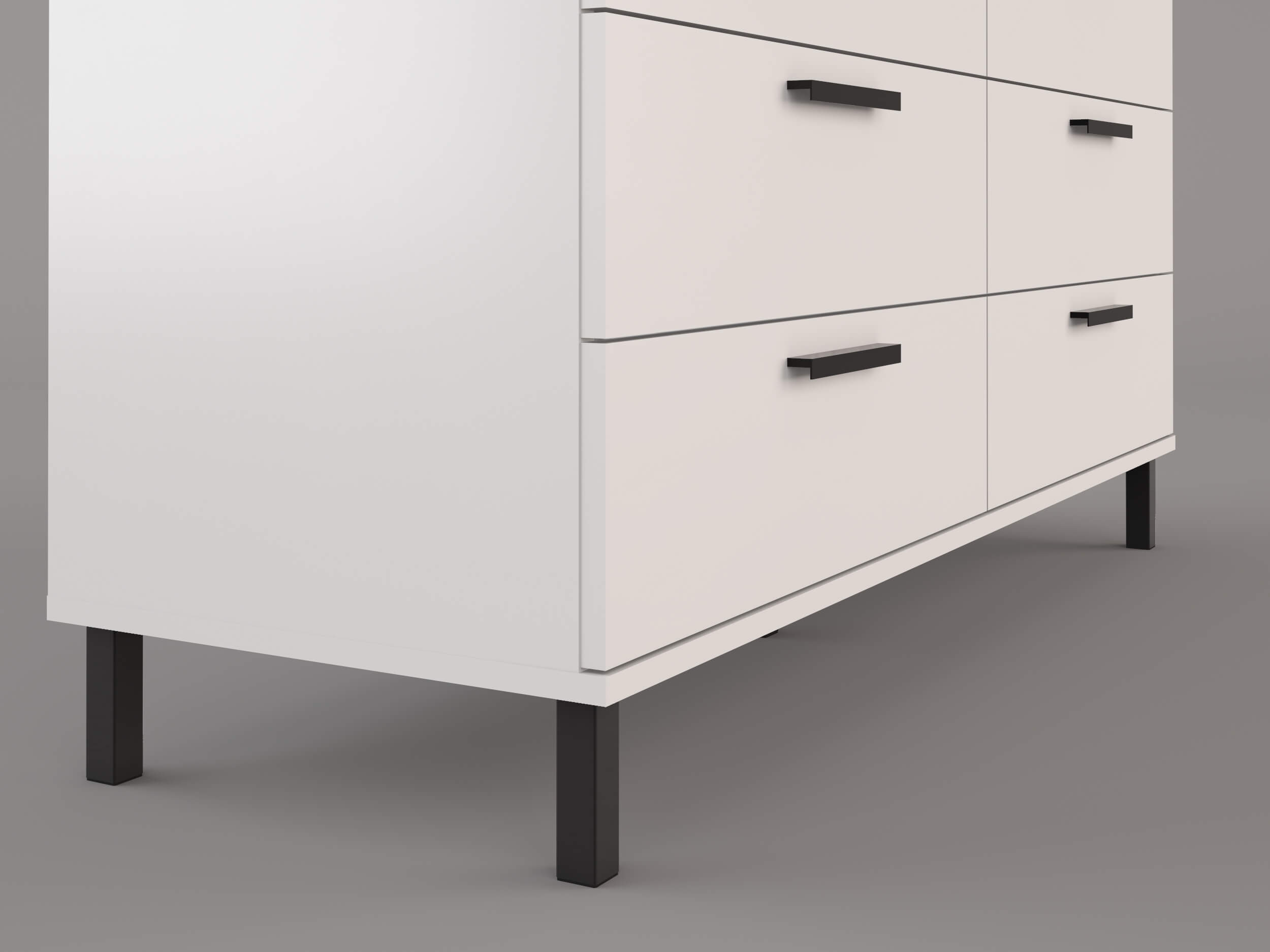 Lyon Wood Double Dresser by Mod-Arte