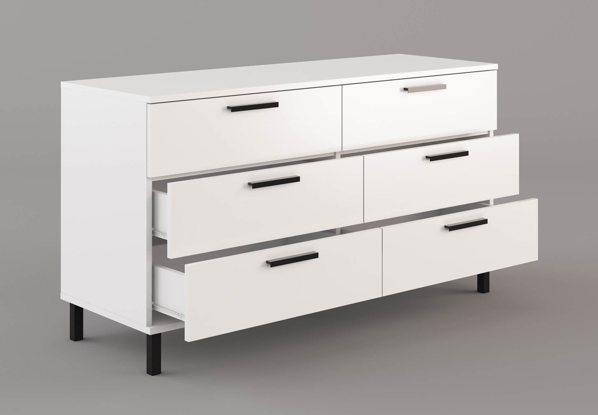 Lyon Wood Double Dresser by Mod-Arte
