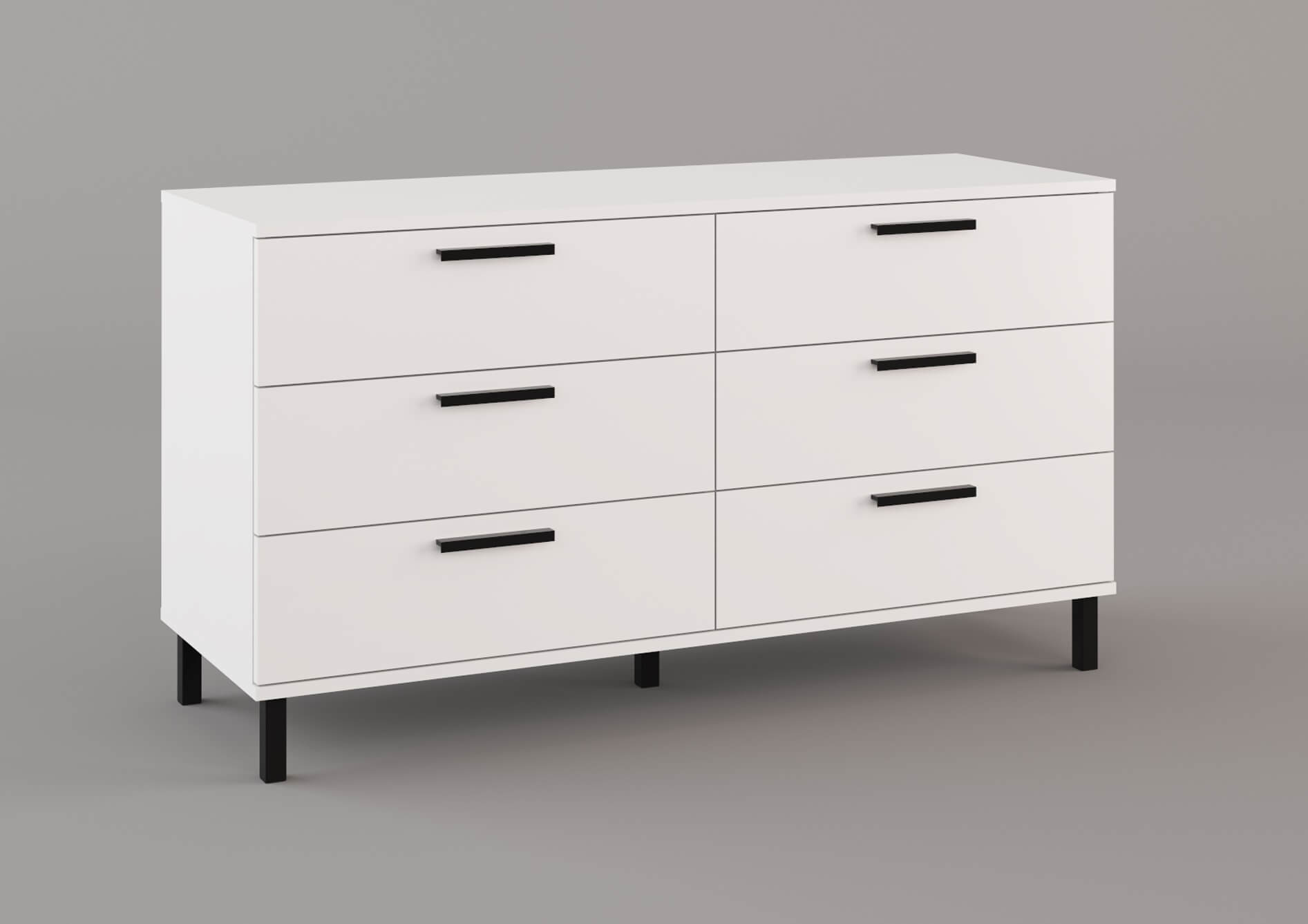 Lyon Faux Leather Tufted Platform Bedroom Set