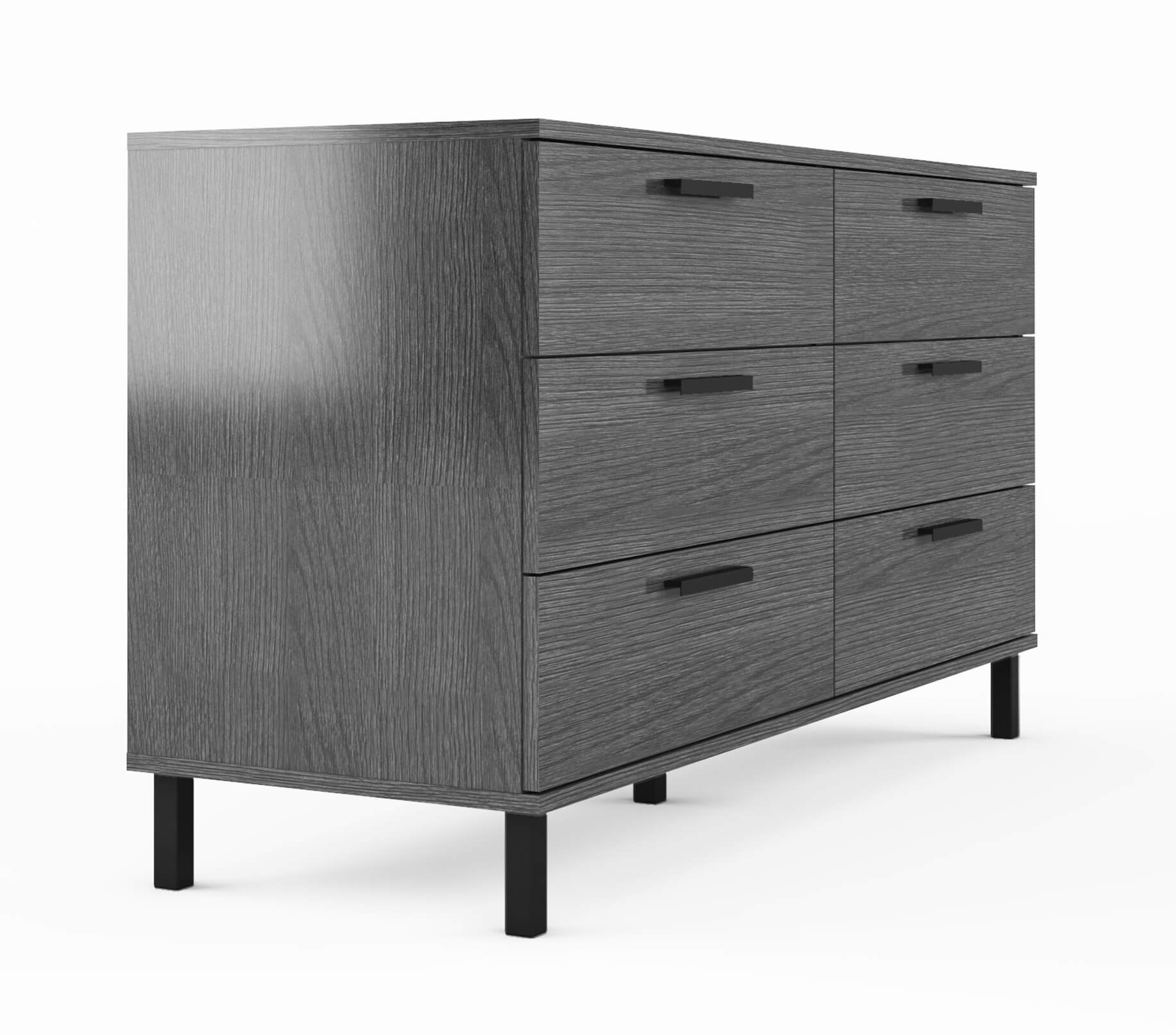 Lyon Wood Double Dresser