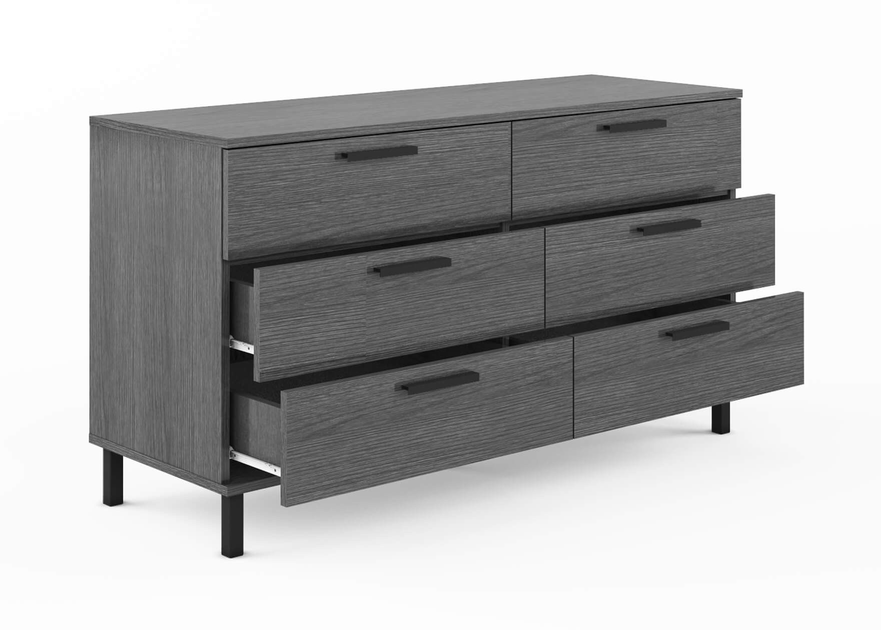 Lyon Wood Double Dresser