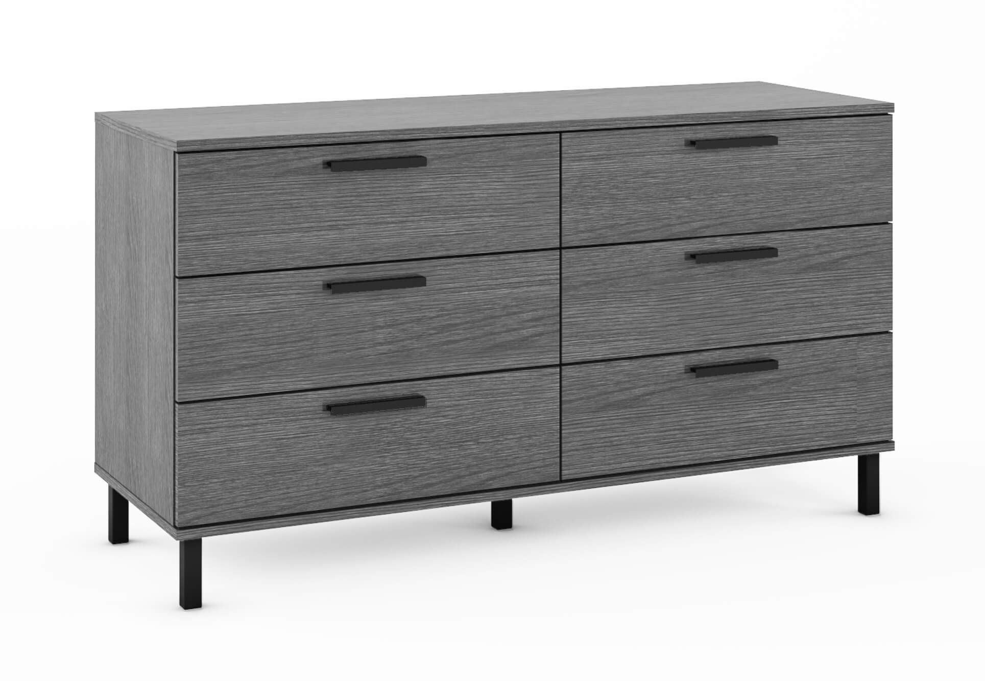Lyon Faux Leather Tufted Platform Bedroom Set