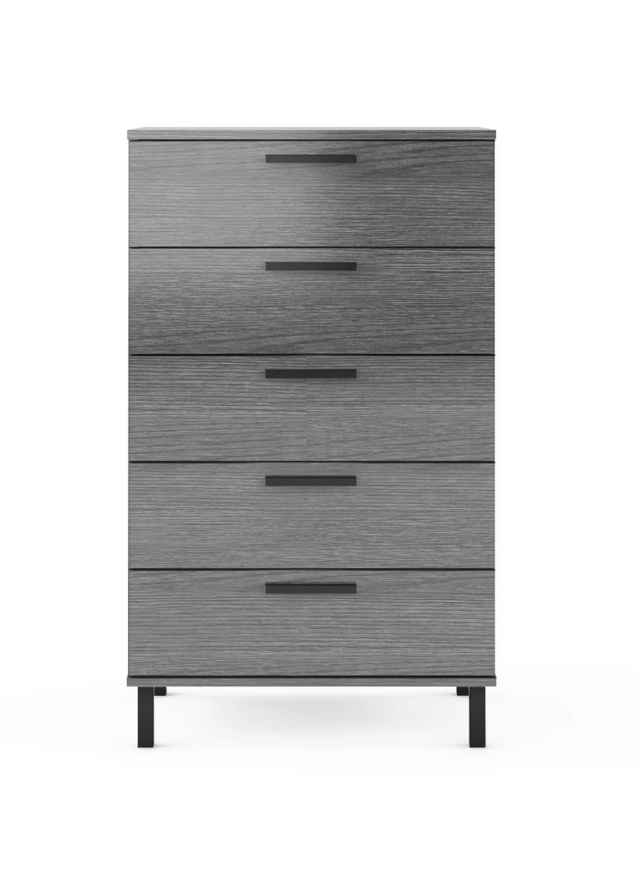 Lyon Faux Leather Tufted Platform Bedroom Set
