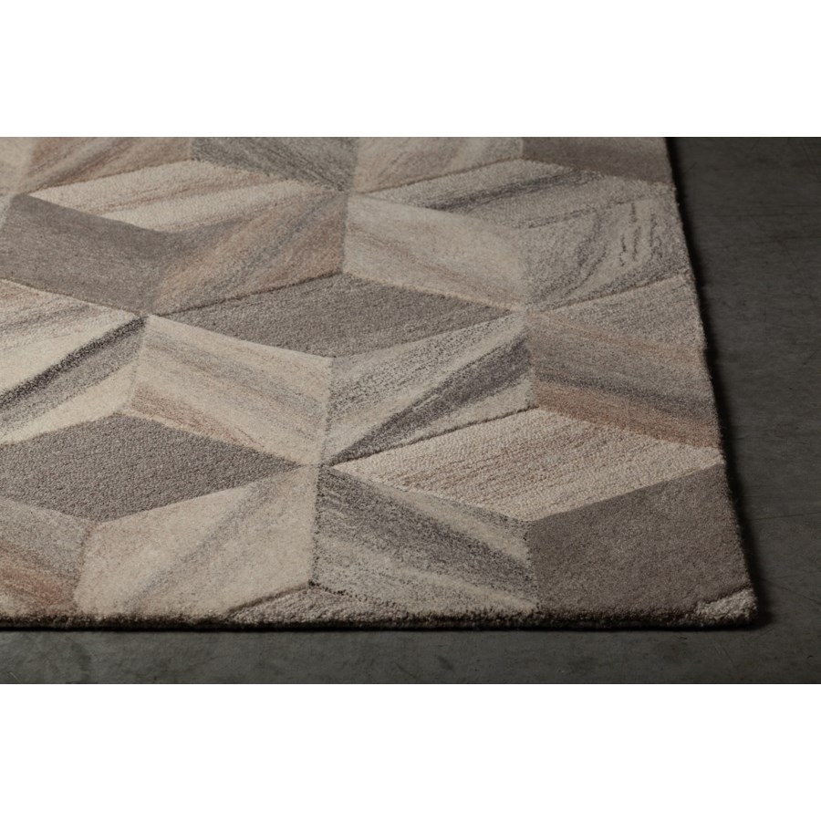 Lyril Wool Rectangular Handmade Rug, 9' x 13'