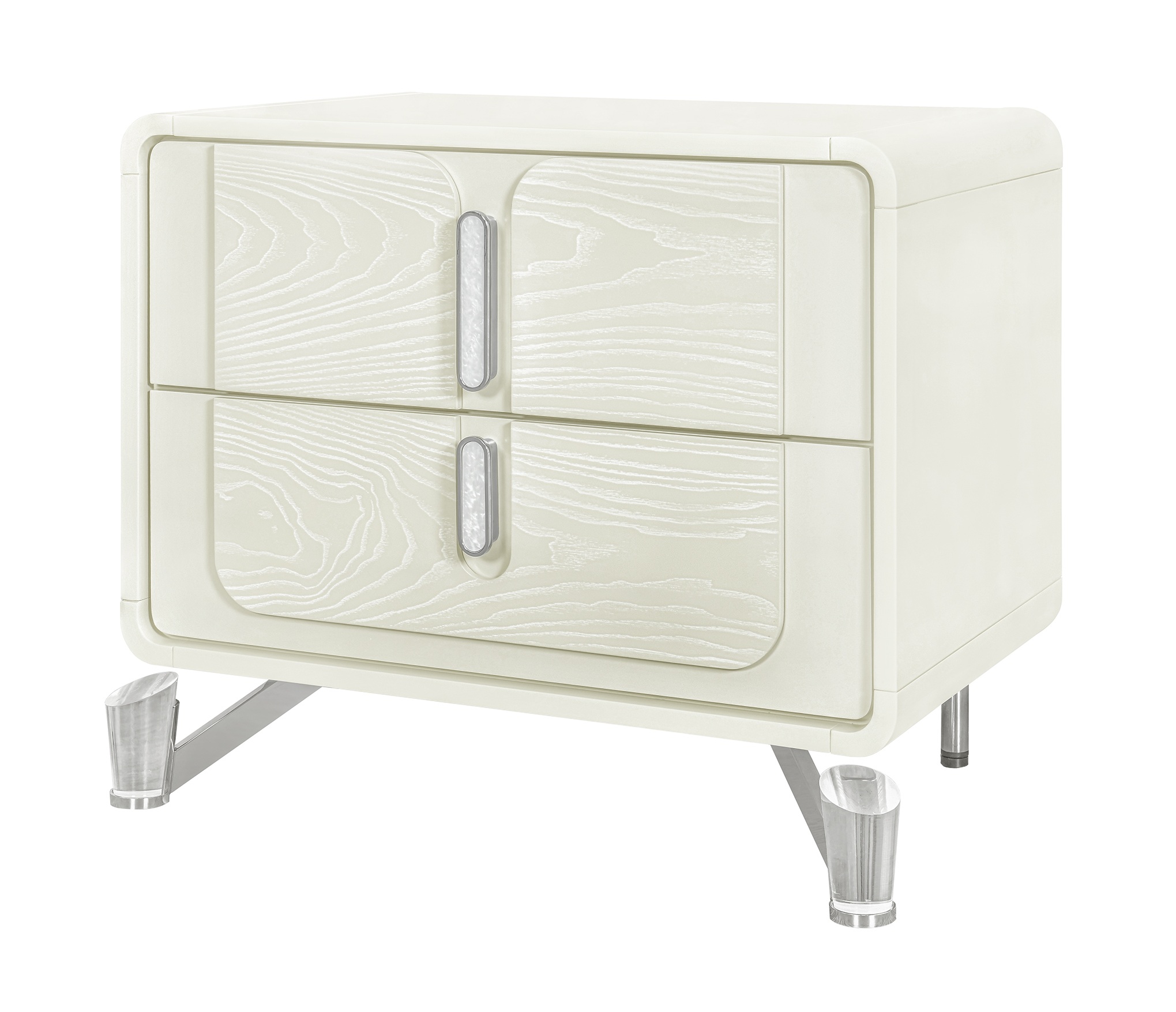 Lyra Panel Bedroom Set with LED