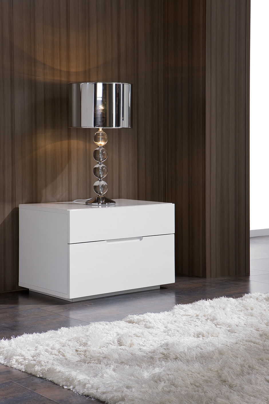 Veronica Fabric Storage Platform Bedroom Set