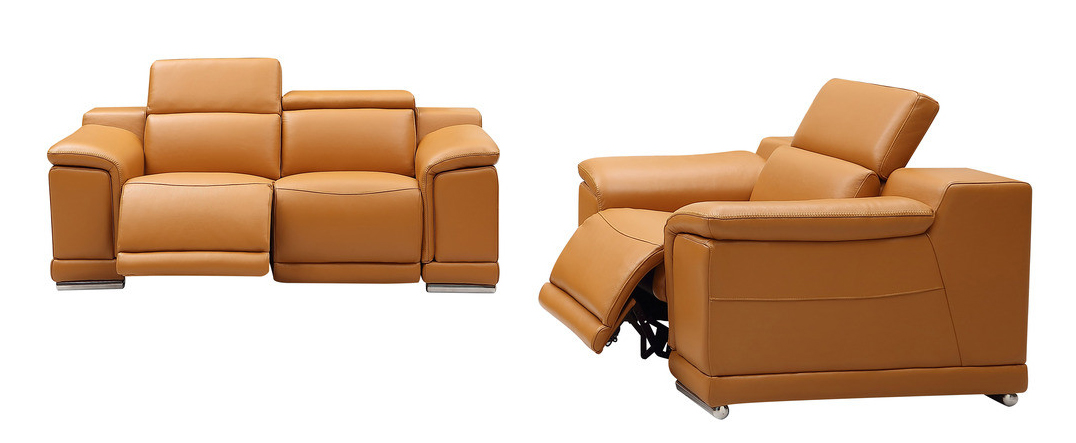 Hartley Loveseat with 2 Power Recliners