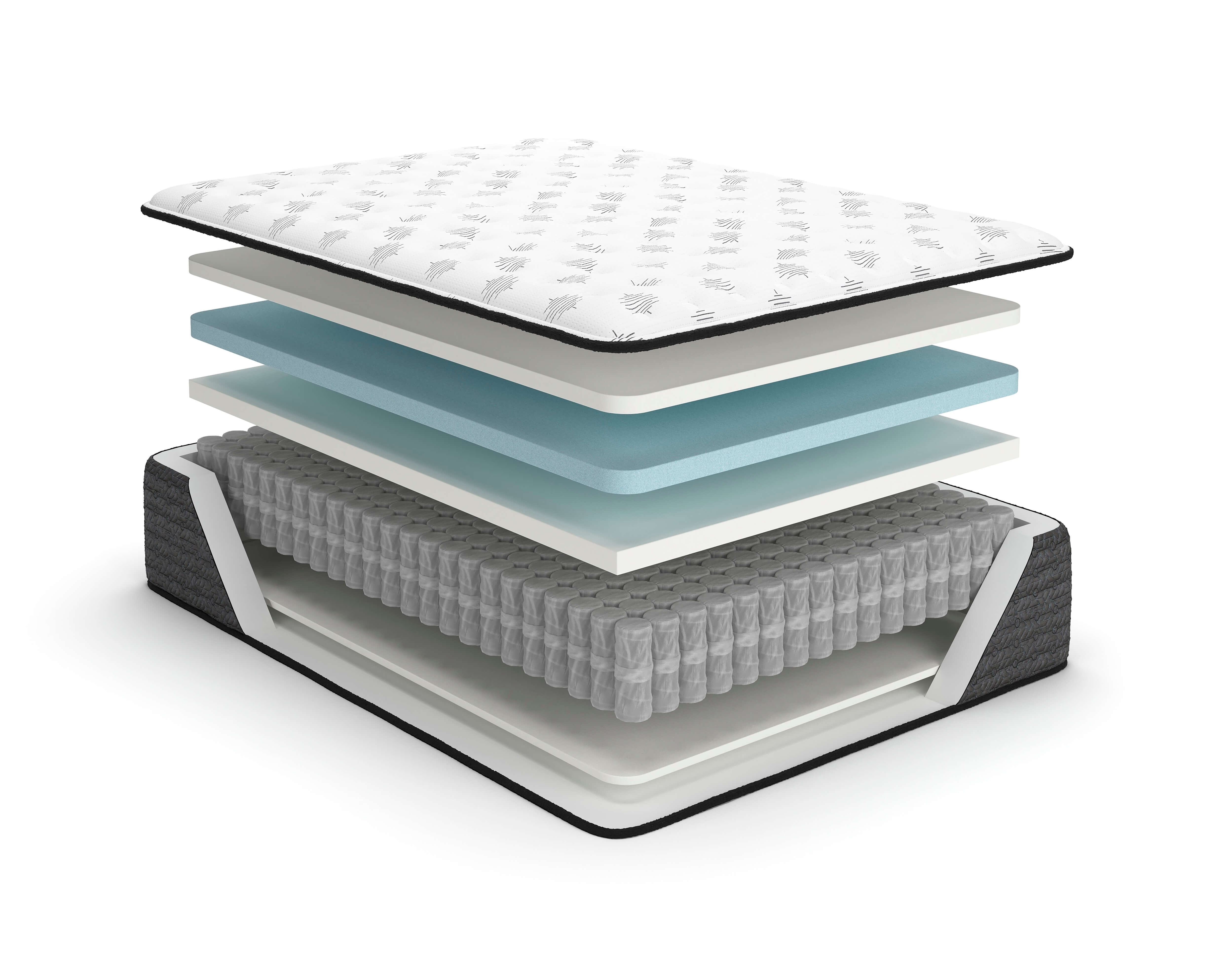 14" Ultra Luxury Firm Tight Top Memory Foam Mattress, Queen Size